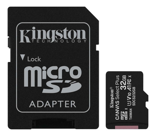 Memoria MicroSD Kingston Canvas Select Plus SDCS2 32GB