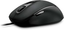Mouse Óptico Cableado Microsoft Negro 4EH-00004