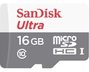 Memoria MicroSD SanDisk Ultra 16GB 80 MB/s Clase 10/w