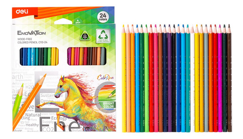 Colores Ecológicos Enovation Deli caja 24 colores *UMV-Inner de 12 cajas*