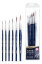 Pinceles Deli Mixtos Estuche 6u *UMV-1 Estuche*