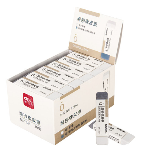 Goma de Borrar para Bolígrafo y Lápiz Deli *UMV-1 Display 30und*