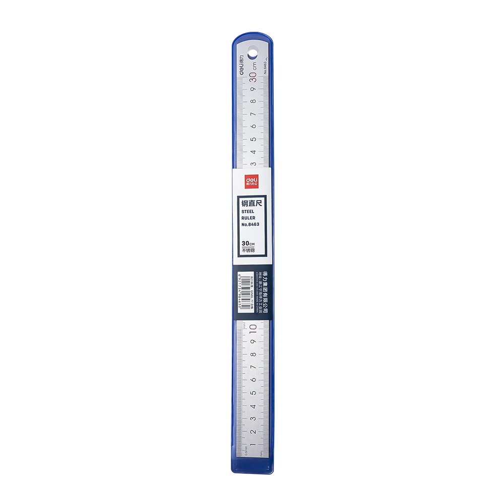 Regla Metálica 30cm Deli *UMV-Unidad*