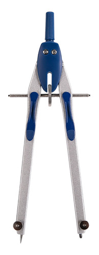 Compás Metálico de Precisión Deli c/Minas estuche *UMV-1und*