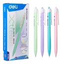 Bolígrafo azúl Extra Suave Xtreme-Deli pastel *UMV-1 caja de 12und*