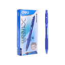 Boligrafo Azul Retráctil 0.7mm Xtreme Deli *UMV-1 caja de 12und*