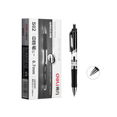Bolígrafo de Gel Tinta Negra Retráctil con Grip Deli *UMV-1 caja de 12und*