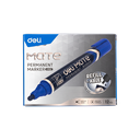 Marcador Permanente Deli Mate Punta Redonda 1.5 mm Tinta Azul *UMV-1 caja de 12und*