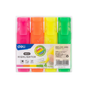 Resaltador Deli Accent Punta Biselada 1-5mm Colores Surtidos *UMV-1 set*