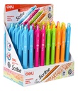 Lápiz Porta Minas Scribe-Deli 0.5 mm c/borrador *UMV-1 Display 36und surtidos*