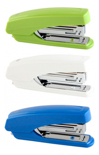 Engrapadora 10 pág. colores surtidos Deli grapas #10 *UMV-3und surtidos*