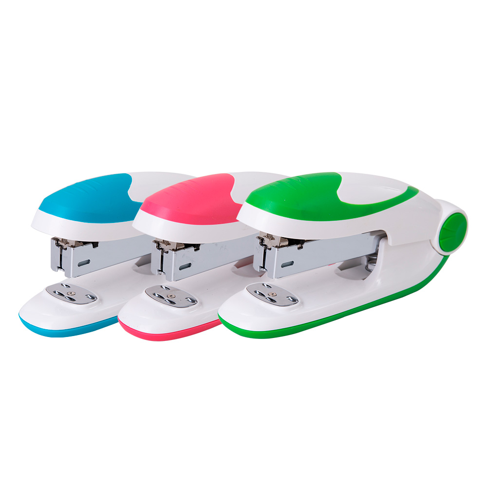 Engrapadora 25 pág. colores surtidos Deli grapas 24/6 y 26/6 *UMV-1 Inner de 6 und*