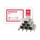 Grapas Lisas Deli 23/10 Capacidad 60 Hojas (Caja x 500 Unidades) *UMV-Inner de 10 cajas*