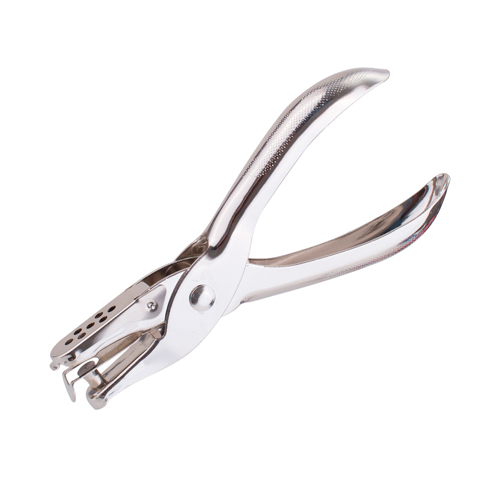 Perforador metálico tipo alicate 1 hueco  Φ6mm 8 pág. Deli *UMV-1und*