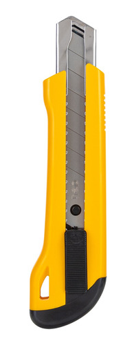Exacto 8 hojillas acero SK5 150 mm Deli c/Auto Lock *UMV-Inner de 12und*