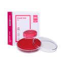 Almohadilla Para Sellos Circular Deli Tinta Roja 84mm *UMV- Unidad*
