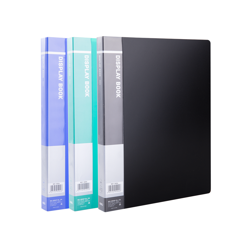 Carpeta Tipo Catálogo A4 40 pag Deli *UMV-3 und surtidos*