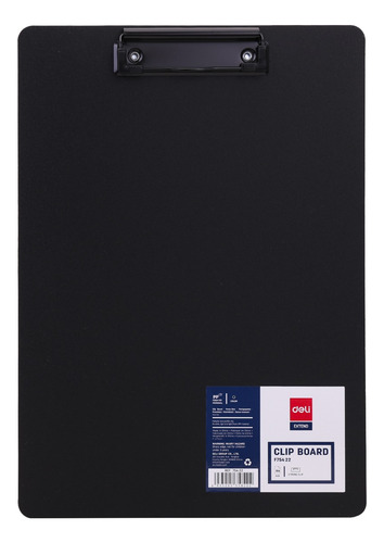 Tabla de Apoyo plástico negro Deli *UMV-Unidad*