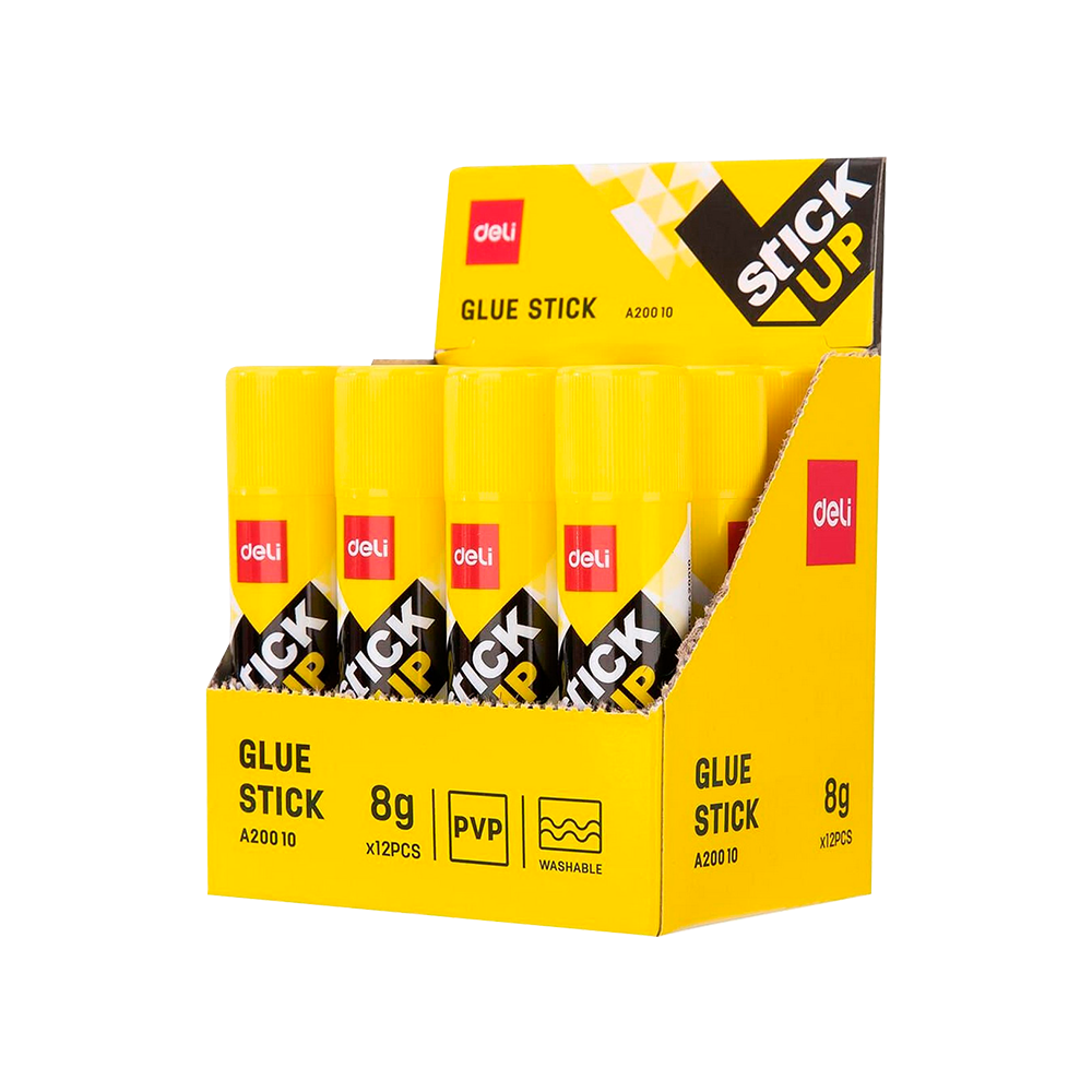 Pega de Barra Blanca de 8g Deli *UMV-Display de 12 und*