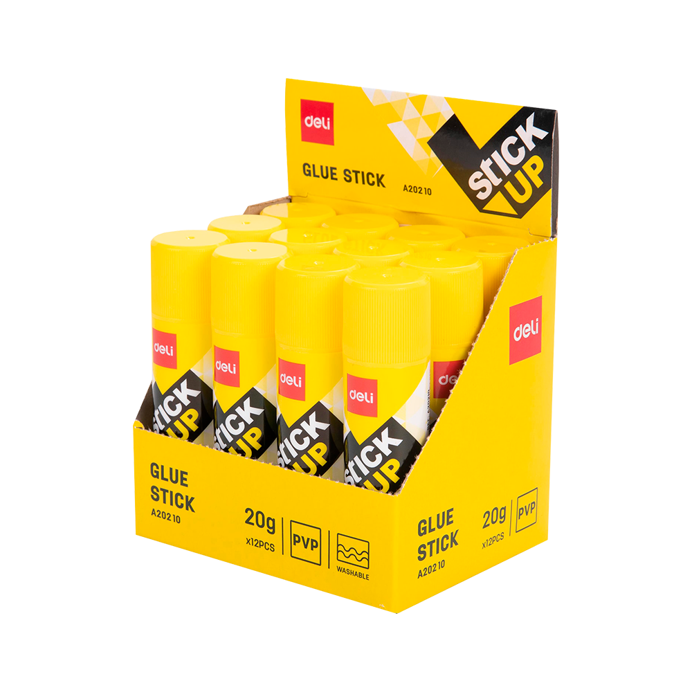 Pega de Barra Blanca de 20g Deli *UMV-Display de 12 und*