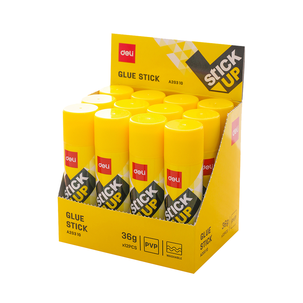 Pega de Barra Blanca de 36g Deli *UMV-Display de 12 und*
