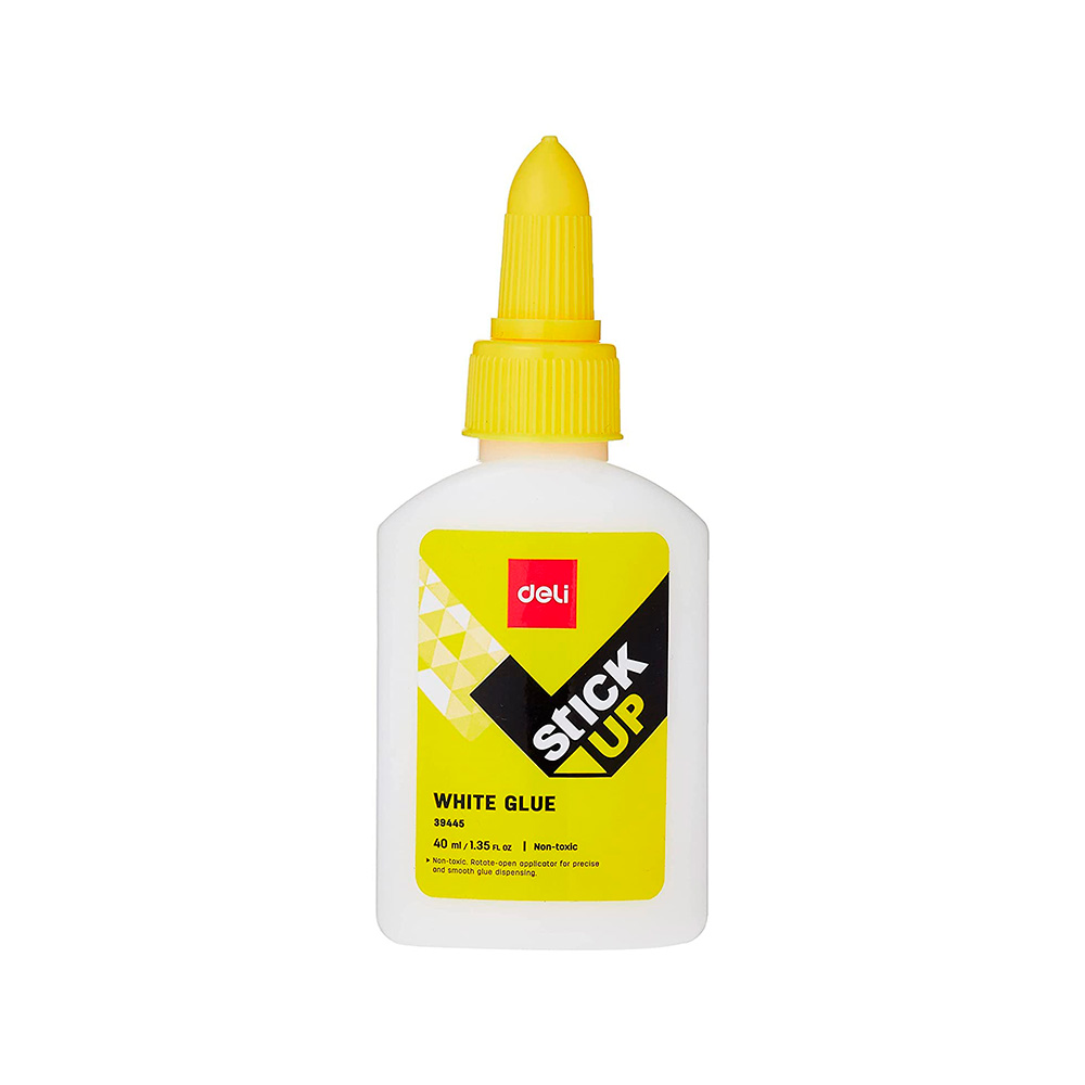 Pega Blanca Líquida de 40ml Deli UMV *UMV-Display de 12 und*