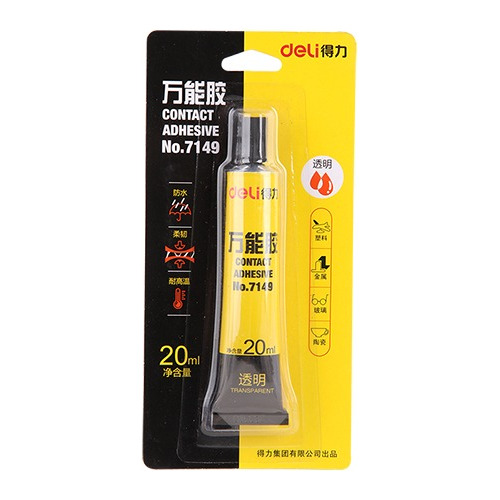 Pega Multiuso Deli Tubo de 20ml blister *UMV-4packs*