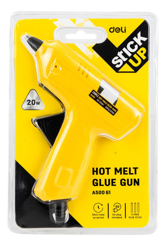 Pistola de Silicone 20W Deli 7mm *UMV 1 und*