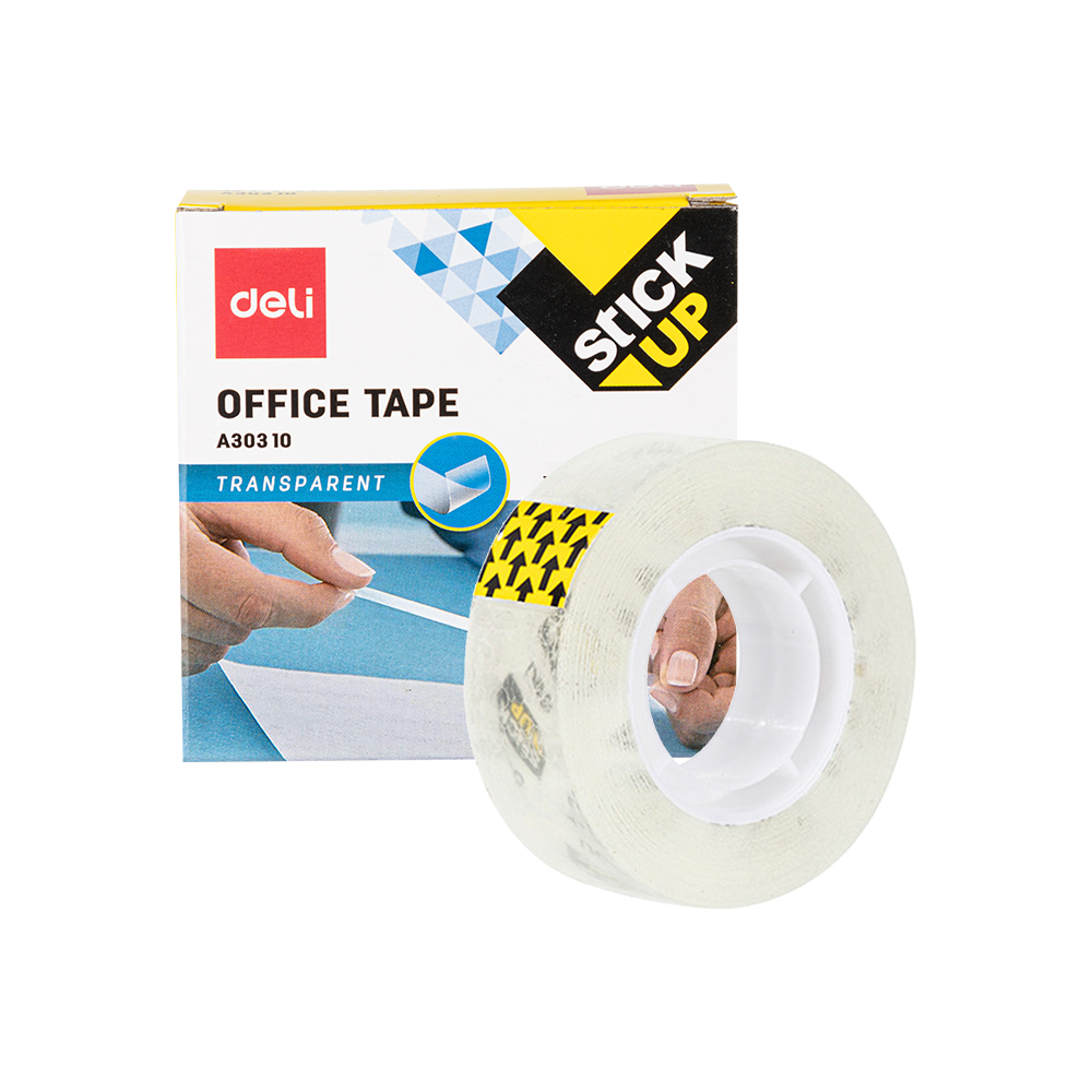 Cinta Adhesiva Transparente Deli 18mmx20m *UMV-1 pack de 6