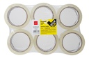 Cinta de Embalar Transparente Deli (bajo sonido) 48mmx66m *UMV-1pack de 6und*