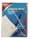 Papel Carbón A4 paquete de 100 hojas  Deli *UMV-1 paquete*