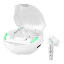 Audífonos inálambricos Bluetooth Steren FreePods Touch True batería  4h + 12h blancos