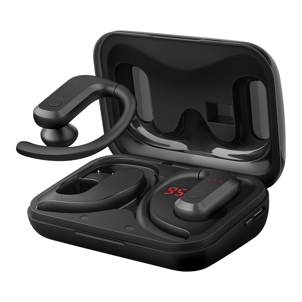 Audífonos inálambricos Bluetooth Steren FreePods Sport True negros