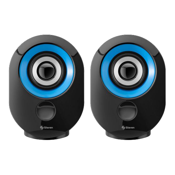 Corneta multimedia 2.0 para computadoras Steren RoundEdge 70W 