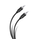 Cable de audio auxiliar Steren 3.5 mm plug a plug de 1.8m