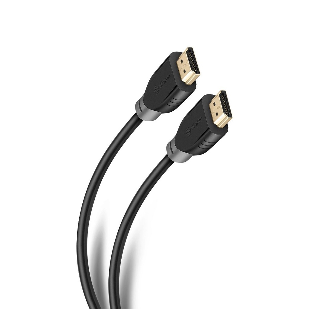 Cable HDMI 2.0 Steren 4K alta velocidad 18 Gbps 1m