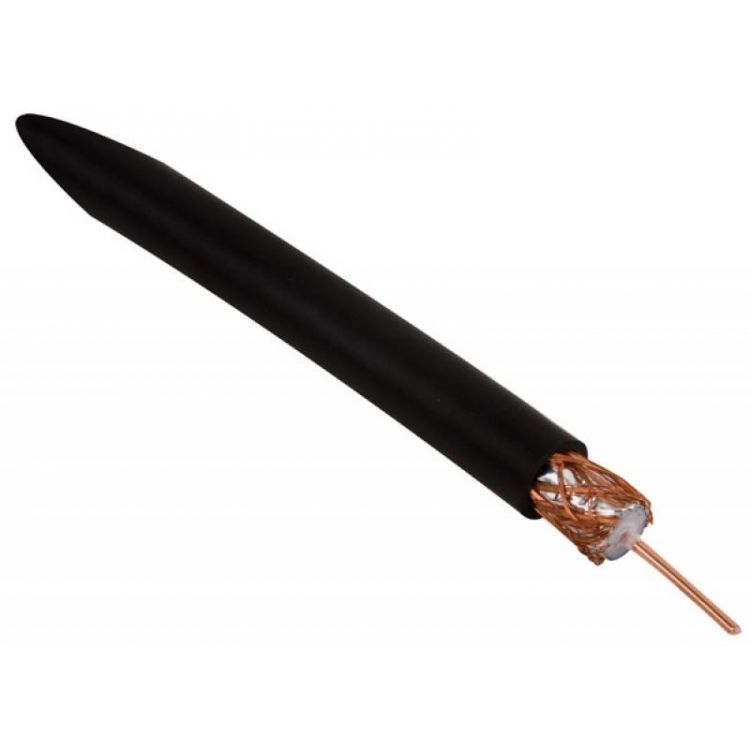 Cable coaxial Steren RG6 60% malla de cobre carrete de 305m