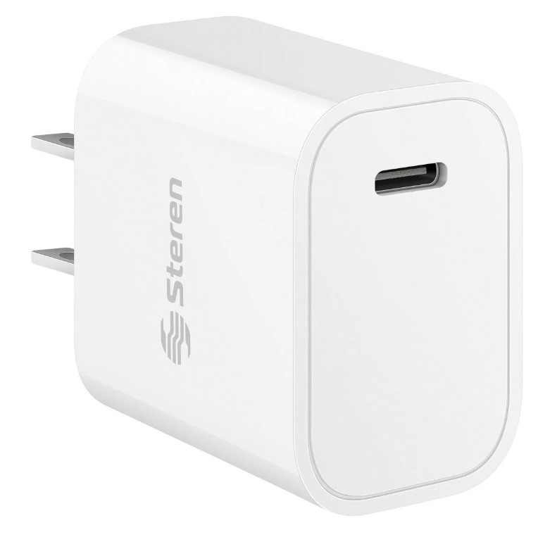 Cargador USB C 20W Steren