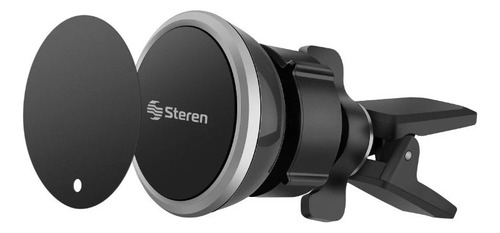 Soporte base para celular magnético con pinza para ventilas Steren