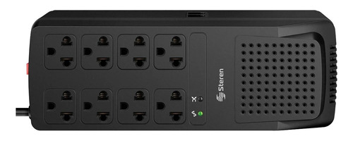 Regulador de voltaje Steren 2000W 8 salidas