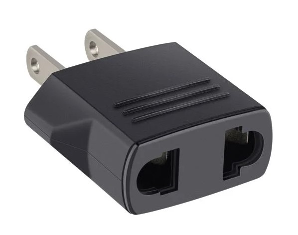 Adaptador Convertidor enchufe europeo a americano Steren