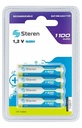 Pila Batería recargable AAA Steren 1100 mAh 4 unidades
