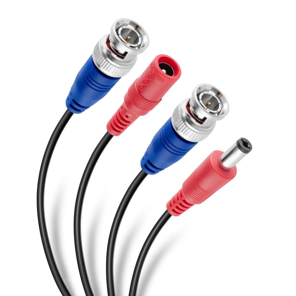 Cable de video BNC-VDC para CCTV 18m Steren