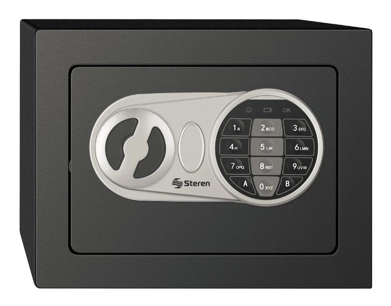 Caja de seguridad Caja Fuerte Electrónica Pequeña Steren