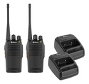 Kit de 2 Radios Portatil Steren Walkie Talkie 16 canales Alcance 5Km UHF 400-470 MHz