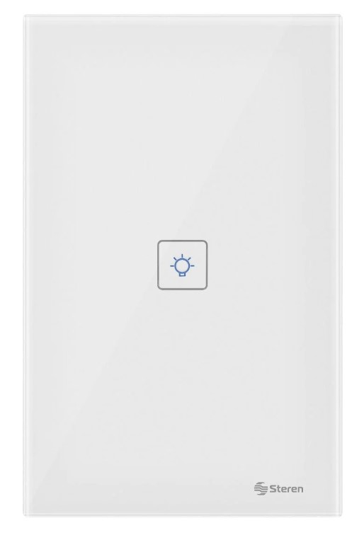 Interruptor Inteligente Wifi Steren 1 apagador touch