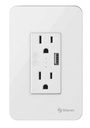 Enchufe Tomacorriente Inteligente Wifi Steren con cargador USB
