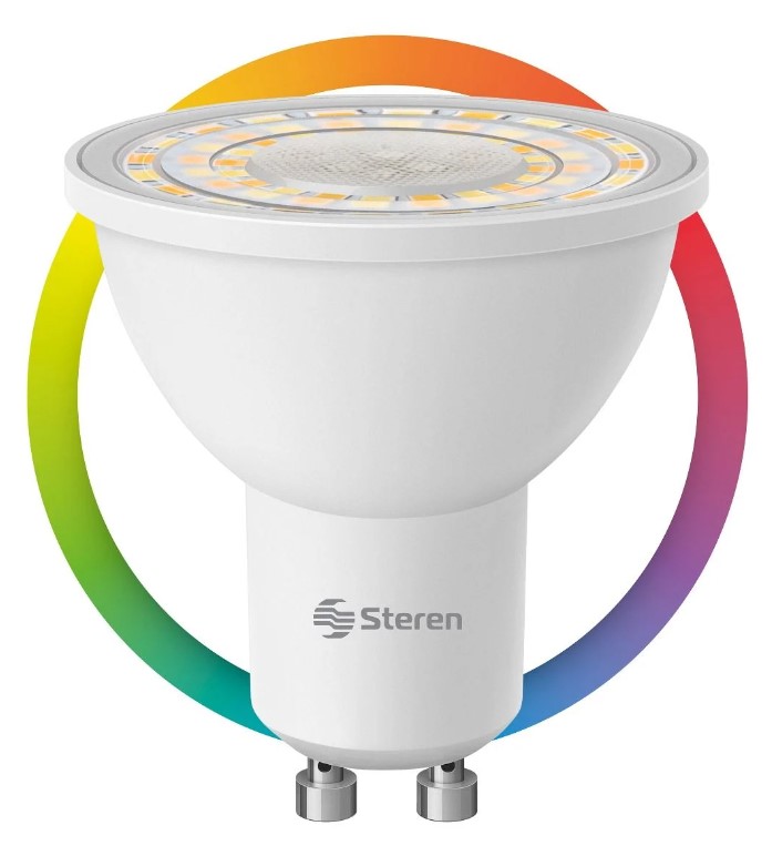 Bombillo LED inteligente dicroico GB + W 5W Steren