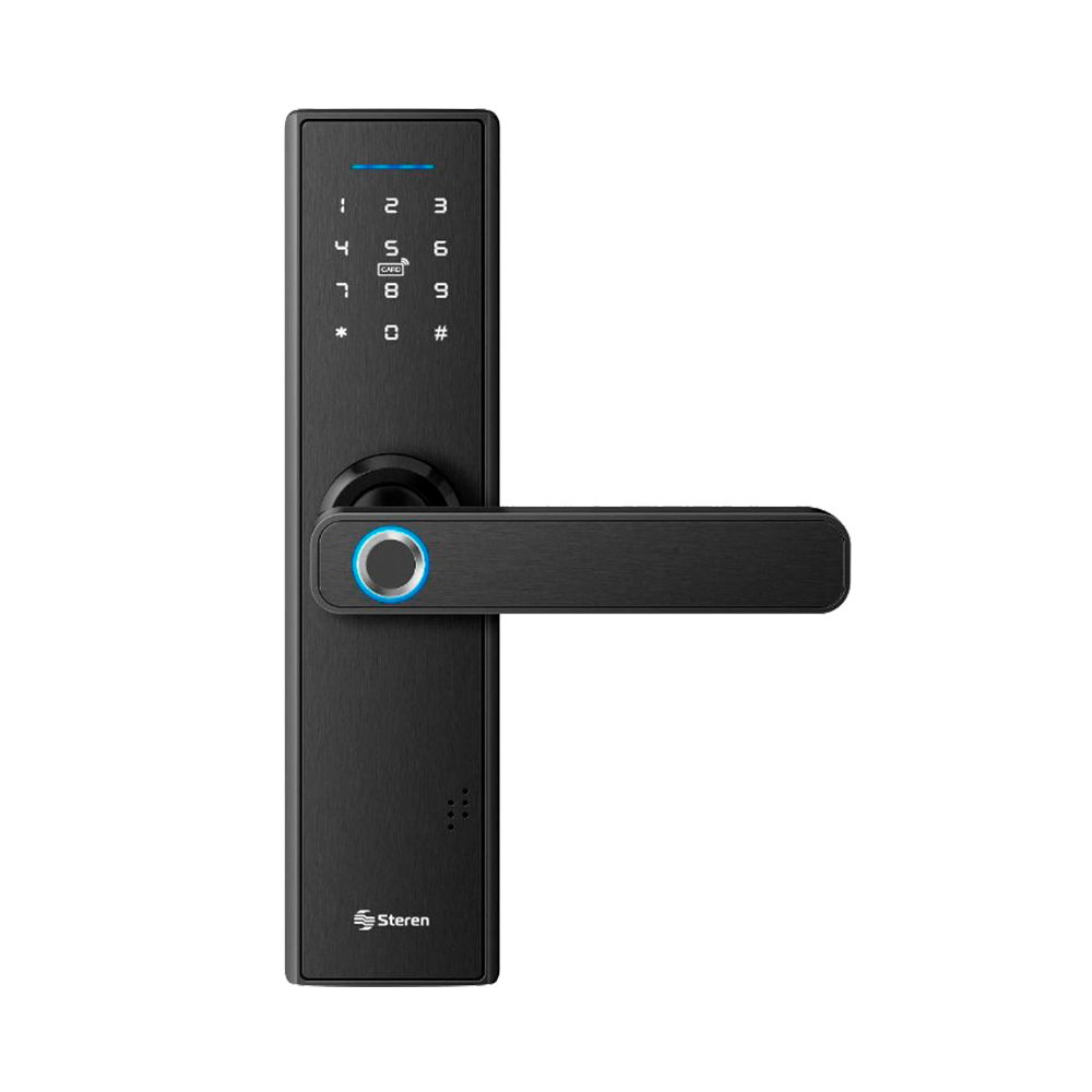 Cerradura digital Inteligente Wifi Steren Biométrico y numérico