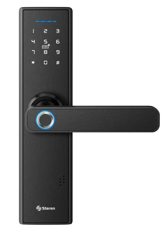 Cerradura digital Inteligente Wifi Steren Biométrico y numérico